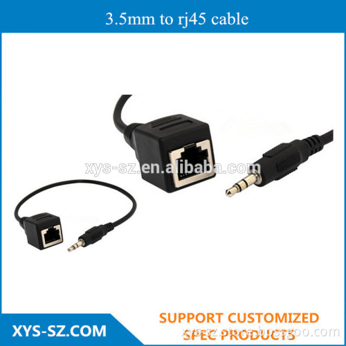 Factory direct sale 3.5mm to rj45 cable